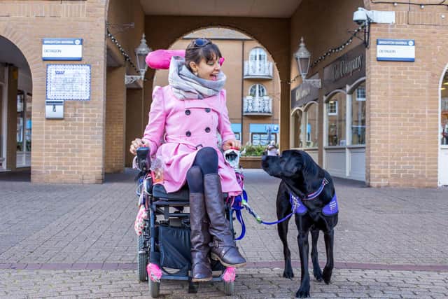 Canine Partners is a registered charity that assists people with disabilities to enjoy greater independence and quality of life through the provision of specially trained dogs