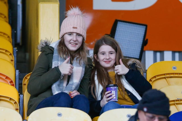 Mansfield Town Fans at the One Call Stadium for the Emirates FA Cup third round match against Middlesbrough FC - Pic Chris Holloway/The Bigger Picture.media