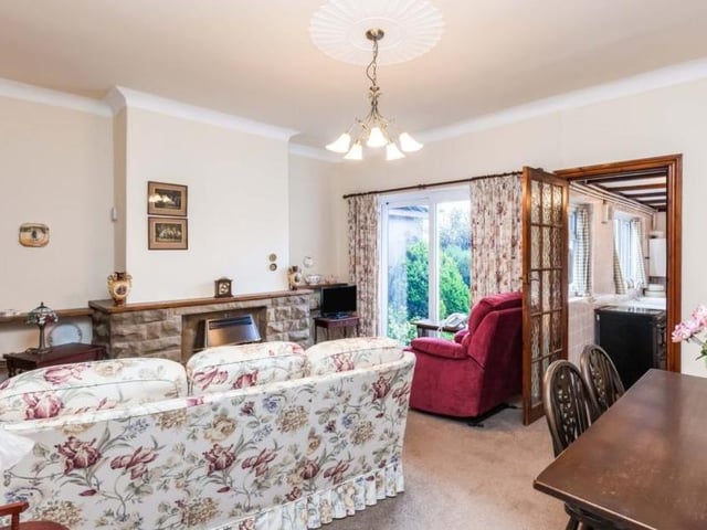 As you can see, the lounge and dining area is bright and spacious. It leads through to the kitchen.