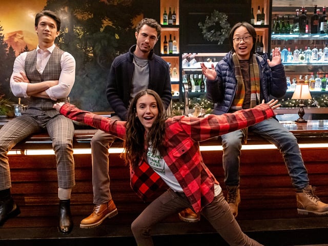 Love Hard has been getting rave reviews this month. A great cast and excellent plot sees a young woman who travels to her online crush's hometown for Christmas, but discovers she's been catfished.