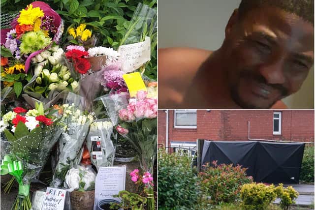Anthony Sumner was stabbed to death in Sheffield last week