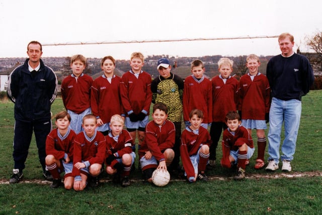 Stannington Villa under 11's pictured in 1998