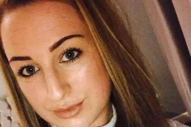 Pictured is deceased mother-of-two Megan Borrows, of Rawmarsh, Rotherham, who died in June, 2017, after a road traffic collision.