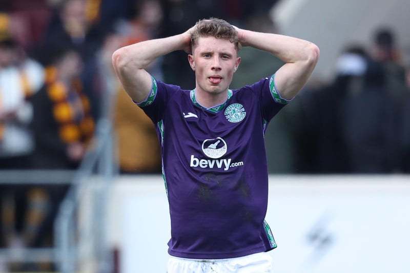 On-loan Manchester United prospect said he felt like he'd "failed" by failing to get Hibs into the top six. Looking to make amends tomorrow.