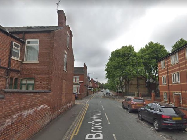 There were 16 more cases of violence and sexual offences reported around another busy region of Broxholme Lane in June 2020.