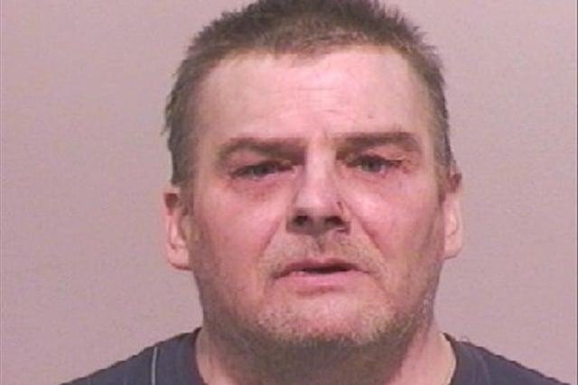 McEvoy, 49, of no fixed address, was jailed for two years and four months after admitting assaulting a police officer in Sunderland and breaching a restraining order.