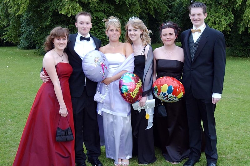Such a stylish turnout for the Manor prom at Hardwick Hall.