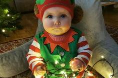 Santa's little elf Fernie Mullen is from Polmont