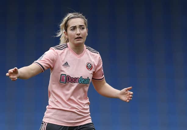 Maddy Cusack is delighted to sign on with Sheffield United for another season. Picture: Darren Staples/Sportimage