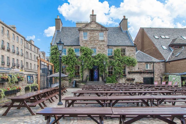 Students, professionals and tourists flock to The Pear Tree on sunny days, so it's lucky that this is probably the roomiest beer garden in Edinburgh. With picnic tables galore there's room for everyone.