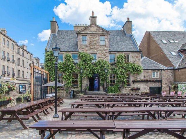 Students, professionals and tourists flock to The Pear Tree on sunny days, so it's lucky that this is probably the roomiest beer garden in Edinburgh. With picnic tables galore there's room for everyone.