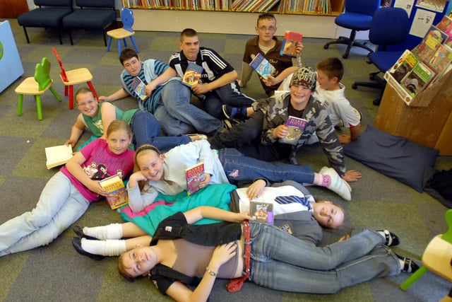 Over at Jarrow Library, these Harry Potter fans were waiting for a new book to arrive in 2007.