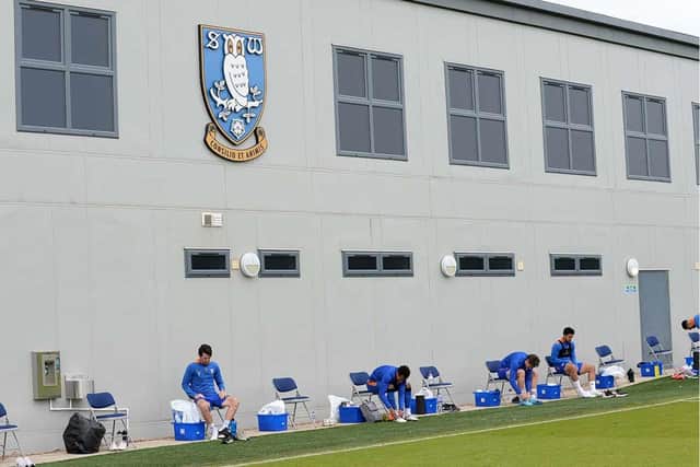 Sheffield Wednesday are now back in contact training... (via @SWFC)