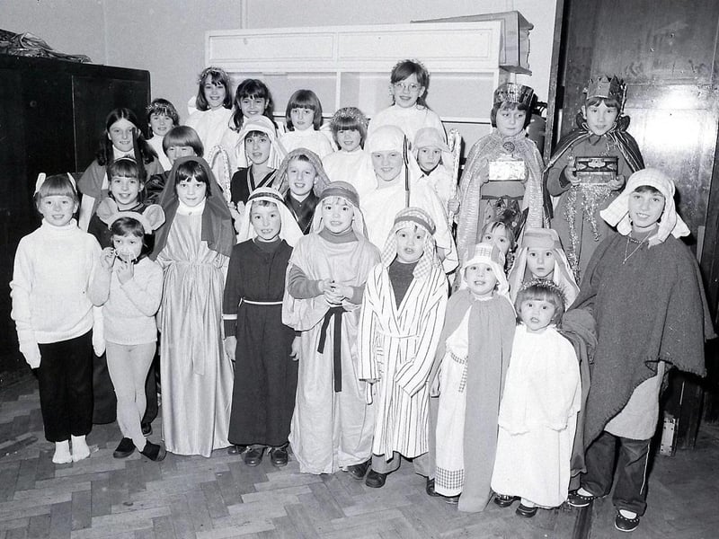 St Johns Church nativity from 40 years ago