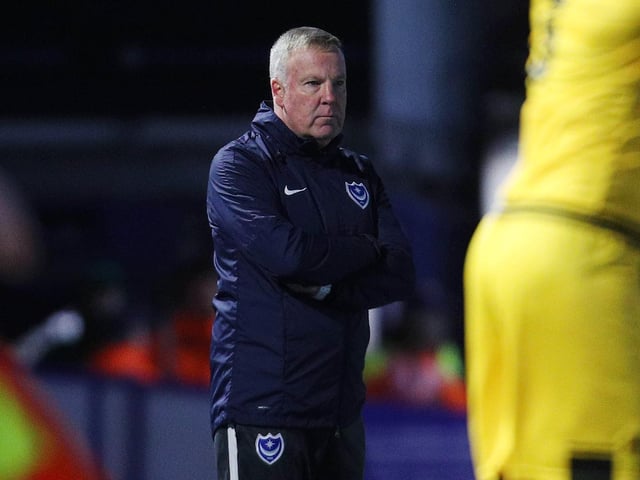 Pompey boss Kenny Jackett