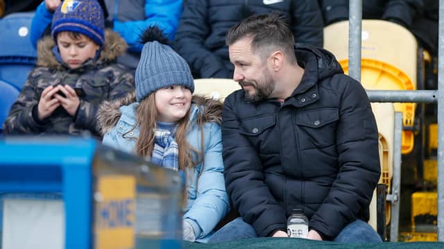 Mansfield Town Fans at the One Call Stadium for the Emirates FA Cup third round match against Middlesbrough FC - Pic Chris Holloway/The Bigger Picture.media