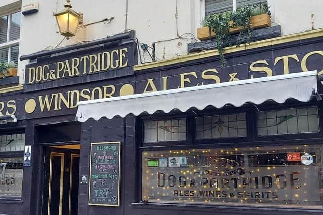 The Dog and Partridge, on Trippet Lane, Sheffield, which was a Dog Friendly Sheffield award winner in 2020 and continues to offer a very warm welcome to both two and four-legged friends.