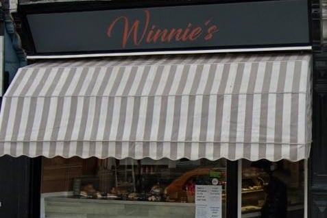 Coming in at fifth place is Winnie's Bakery on Eastney Road in Southsea.