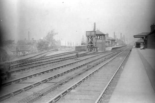 Heeley station pre 1902. Credit - Sheffield Local Studies Library: Picture Sheffield. 