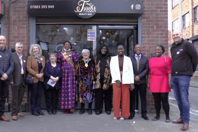 Tyrah's Touch was launched on Saturday (February 12) with the presence of South Yorkshire Housing Association and Sheffield City Council. Picture by Kirklees TV