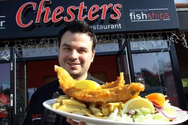 Chesters have been voted top of the chip shops by our readers. Check out the fare at 151 Sheffield Road, Chesterfield, S41 7JH.