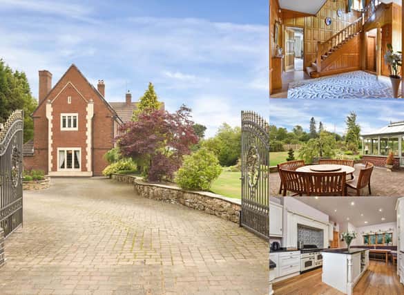 The house is in one of north Nottinghamshire’s most prestigious addresses, High Oakham Drive