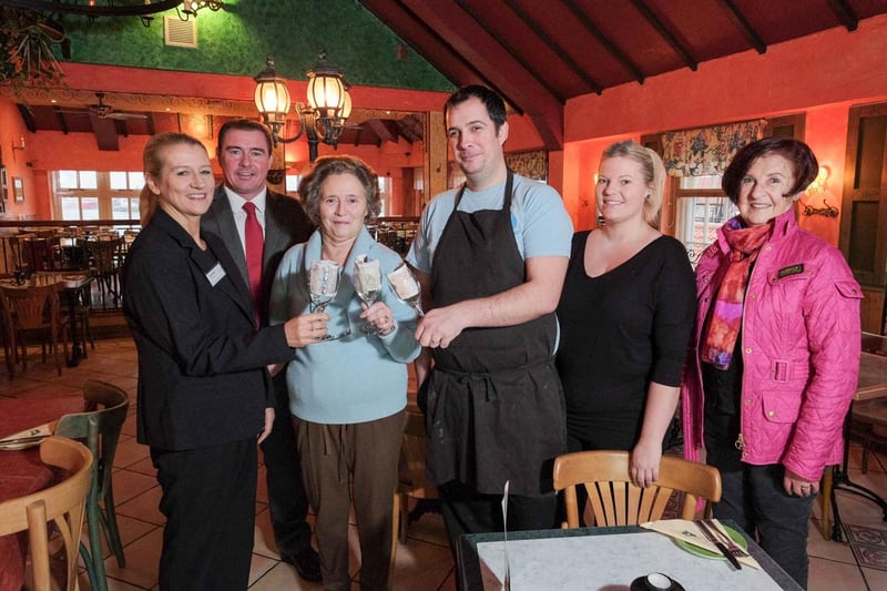 Hartlepool's branch of the NSPCC benefitted from the generosity of fundraising staff Portofinos restaurant at the Marina in 2016.