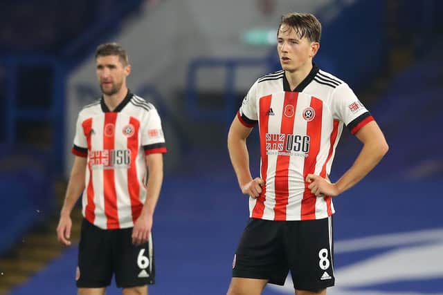 United could soon welcome back Sander Berge and Chris Basham: David Klein/Sportimage