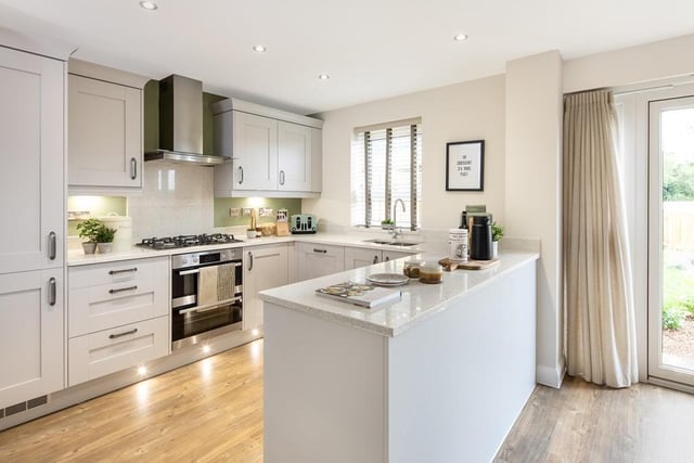This kitchen has been upgraded and itself is worth £3,200. It's modern finish compliments the entire property.