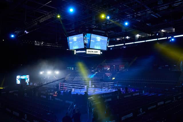 Nottingham Arena ahead of fight night: Mark Robinson Matchroom Boxing