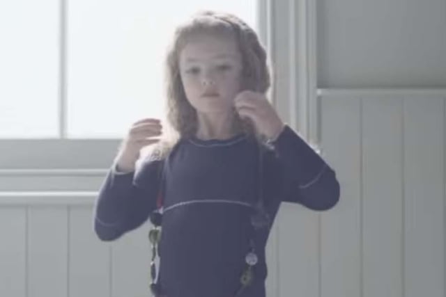 This 2009 advert showed children playing with a range of gifts, and was set to a cover of the Guns N’Roses song “Sweet Child O’ Mine”, performed by Taken By Trees.