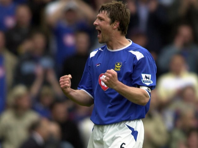 Joined Pompey in 2002 after finishing in mid-table with Wigan in the third tier the season prior. The defender was integral when Pompey were promoted to the Premiership.