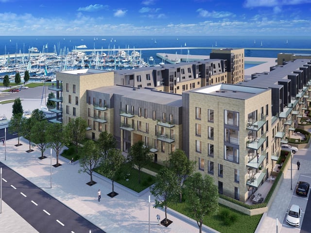 An apartment in this exclusive new development comes with a price tag of up to £1.3 million. There are a selection of duplex penthouses and penthouses with terrace and balconies. Each property benefits from luxurious finishes, bespoke designed kitchens with integrated Miele appliances, fully tiled bathrooms and en-suite bathrooms, excellent storage, energy-efficient LED lighting, hardwood floors, underfloor heating and mechanical ventilation. A 24/7 concierge service will be on hand, as well as private underground parking its own electric vehicle charging point. Contact DJ Alexander for more information and to arrange a viewing at the show home.