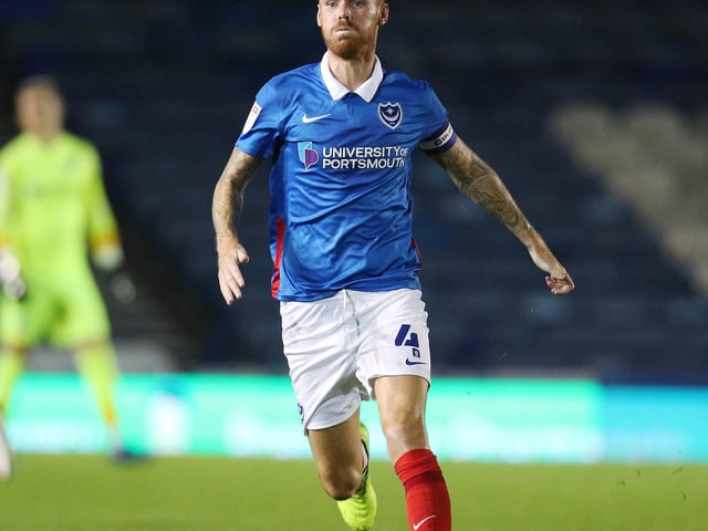 Pompey skipper has firmly put his disappointment of missing out on the play-offs behind him and is once again one of the first names on the team sheet.