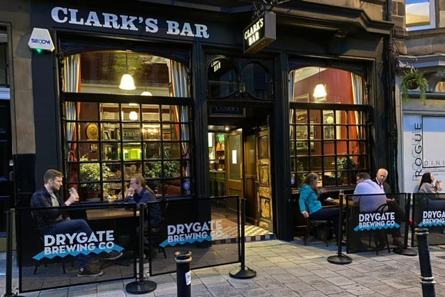 After a successful stint during the first lockdown, Clark’s Bar takeaway service has returned during the latest restrictions. Operating from Thursday to Sunday from 12pm to 6pm, the Dundas Street bar offers a range of beers, casks ales, wines and spirits all available to takeaway from their door.