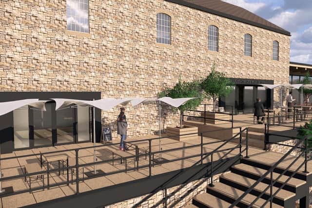 The new food hall planned at the former Oughtibridge paper mill in Sheffield (pic: Sky-House Co)