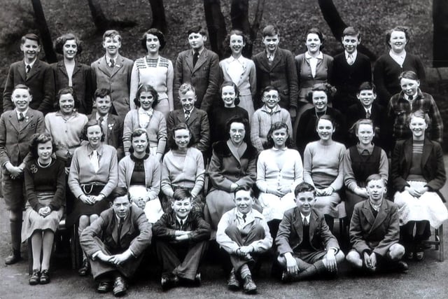 Miss Cantrell's class at Nether Green School 1950