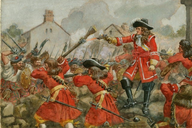 The Battle of Dunkeld was fought between the Jacobite clans supporting deposed King James VII of Scotland and a government regiment of covenanters supporting William of Orange. The Jacobites retreated having lost 300 men.