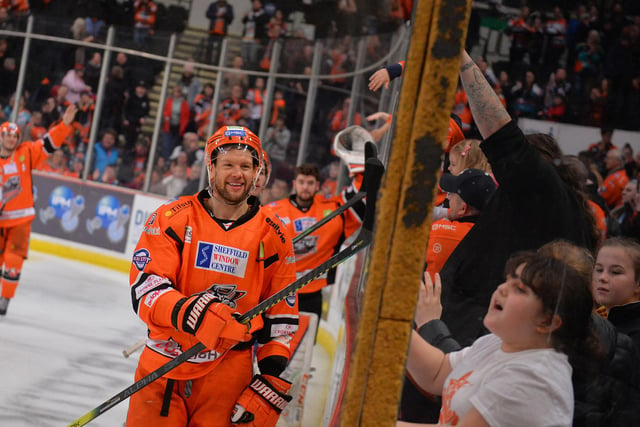Sheffield Steelers v Belfast Giants, Sunday 23rd February. Pictures by Dean Woolley.