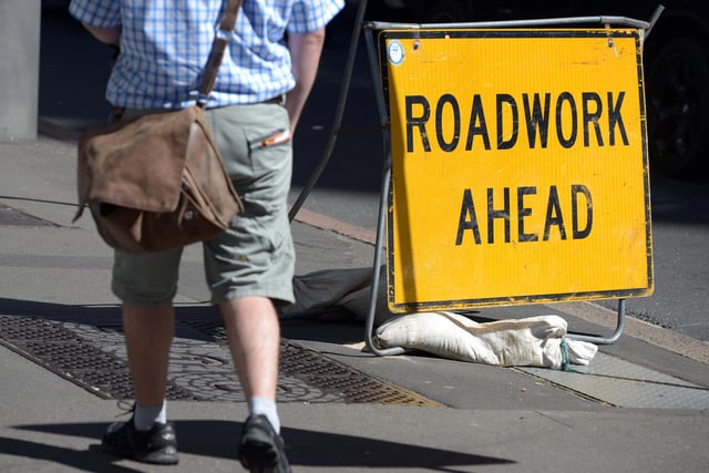 Road closed 8pm - 6am for 10 week nights at J2 - J1 30/11/20 (Photo credit should read GREG WOOD/AFP via Getty Images)