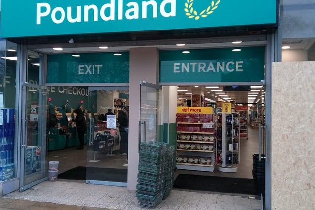 Poundland is one of the very few shops that remain open on Princes Street in Edinburgh after all non-essential businesses were ordered to close earlier this week. It is also one of the few stores hiring during this pandemic.