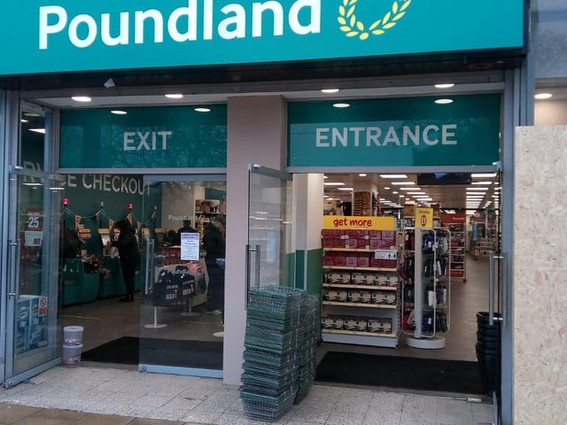 Poundland is one of the very few shops that remain open on Princes Street in Edinburgh after all non-essential businesses were ordered to close earlier this week. It is also one of the few stores hiring during this pandemic.