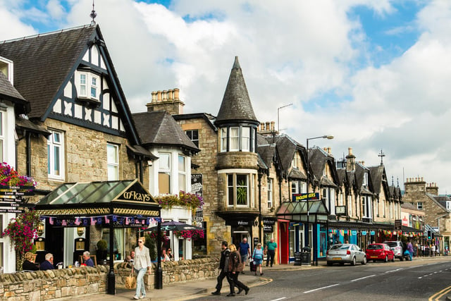 If you’re heading north up the A9, why not stop off at picturesque Pitlochry for a browse of the shops in Atholl Road.