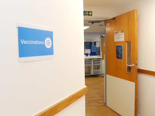 The Portsmouth NHS Covid-19 Vaccination Centre at Hamble House based at St James Hospital is set to open on Monday, February 1.
Picture: Sarah Standing (310121-1774)