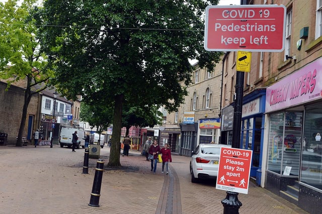 Mansfield shops reopen after lockdown measures are eased on June 15th.
