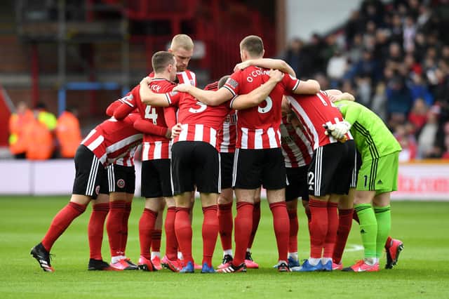 Sheffield United are back in action tonight at Villa Park against Aston Villa. (Photo by Ross Kinnaird/Getty Images)