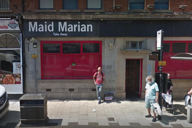 Maid Marian received a two star rating on 21 January 2020. 45b-45c Leeming Street, Mansfield, Nottinghamshire, NG18 1NB