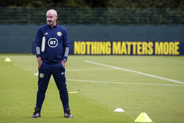 Scotland manager at Oriam, where Sheffield United trained last week: Craig Williamson / SNS Group