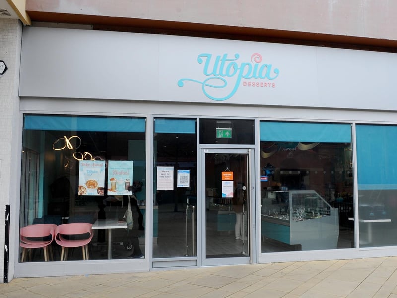 Utopia Desserts Ltd, at 63 West Street, Fareham was given a score of five on February 12. Picture: Sarah Standing