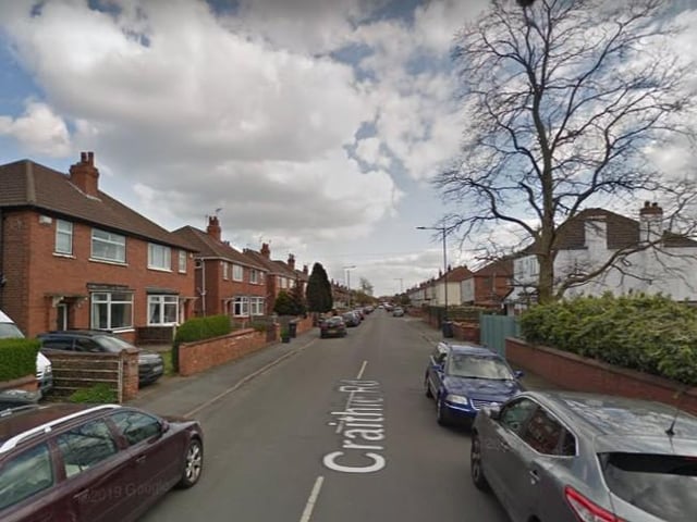 There were at least 10 cases of burglary reported near Craithie Road.